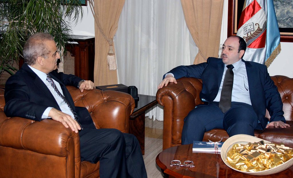 المهندس نواف الدبوسالدبوس يستعرض ورئيس بلدية بيروت تطورات مشروع متحف بيروت التاريخي