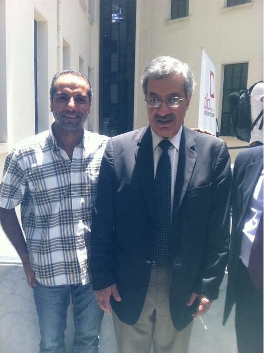 الأسـير المحرَّر نبيـه عواضـة والوزير شربل نحاس