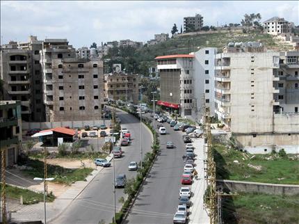 المنعطف الخطر لوصلة أوتوستراد النبطية ـ كفررمان