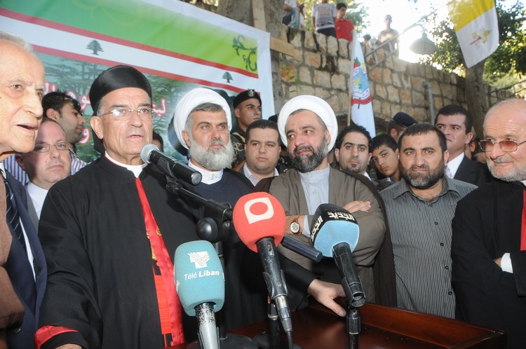 زيارة البطريرك الماروني مار بشارة بطرس الراعي  في النبطيةالبطريرك الماروني مار بشارة بطرس الراعي  للنبطية