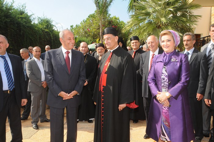 بري أولم تكريميا للبطريرك مار بشارة بطرس الراعي في المصيلح