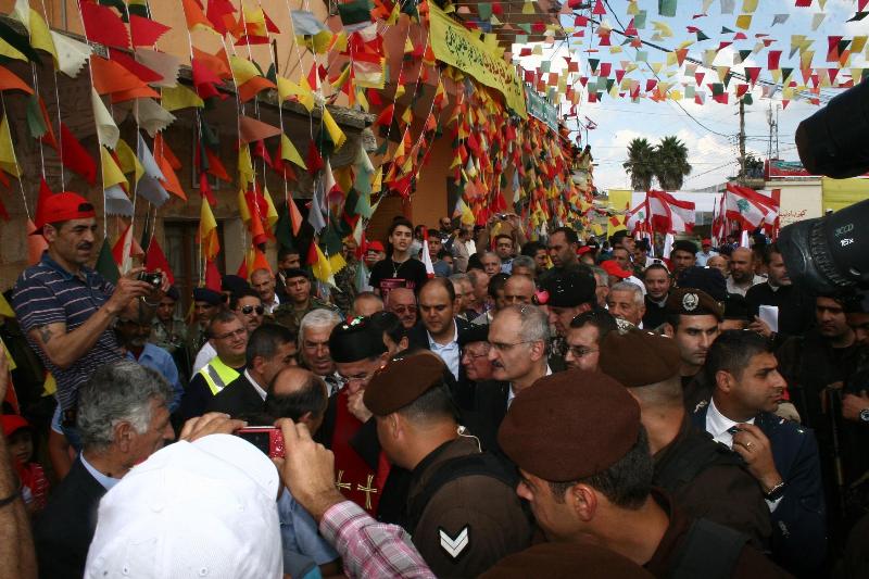 المطران مار بشارة بطرس الراعي في الخيام