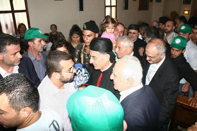 المطران مار بشارة بطرس الراعي في الخيام