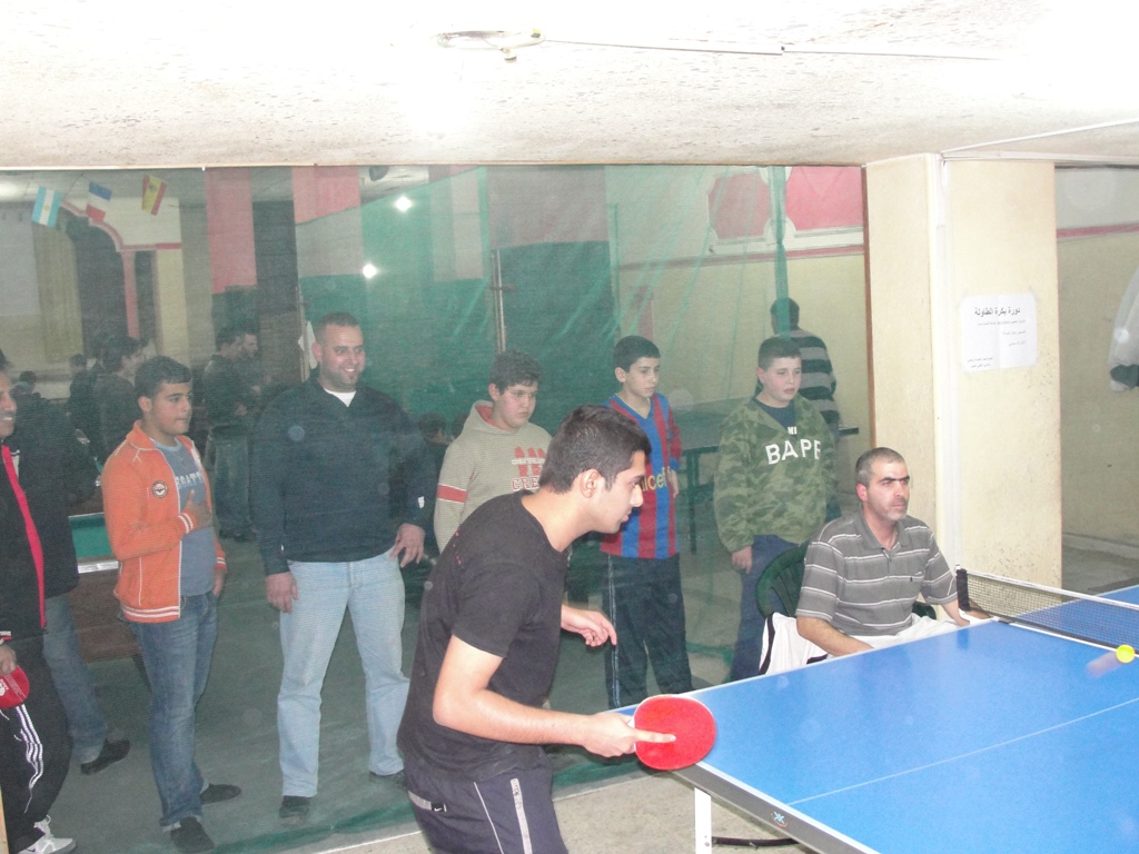  من الدورة السابقة  في صالة المونديال شارع الجاموس