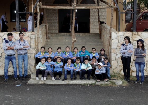  فوج شويا في جمعية الكشاف الديمقراطي يقيم سوقاً شعبياً بمناسبة عيد الأ ضحى