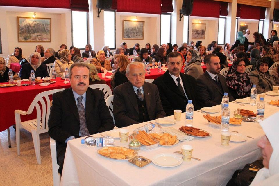 جانب من الحضور لاحتفال التكريمي للامهات في النبطية برعاية وحضور السيدة رباب الصدر