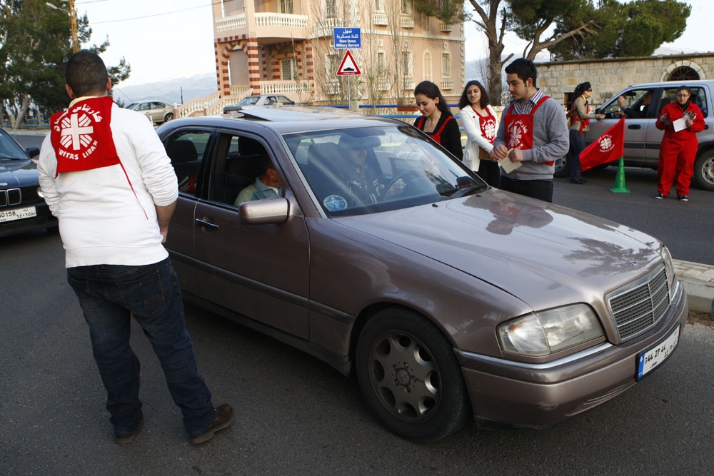 حواجز محبة لكاريتاس في مرجعيون