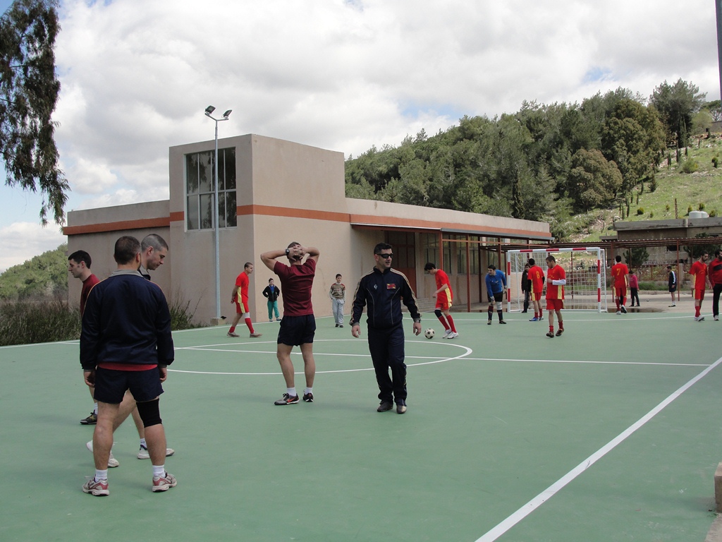 تدشين ملعب لكرة القدم في  إبل السقي