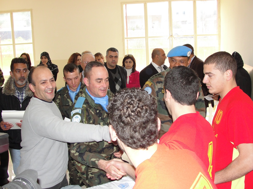 تدشين ملعب لكرة القدم في  إبل السقي