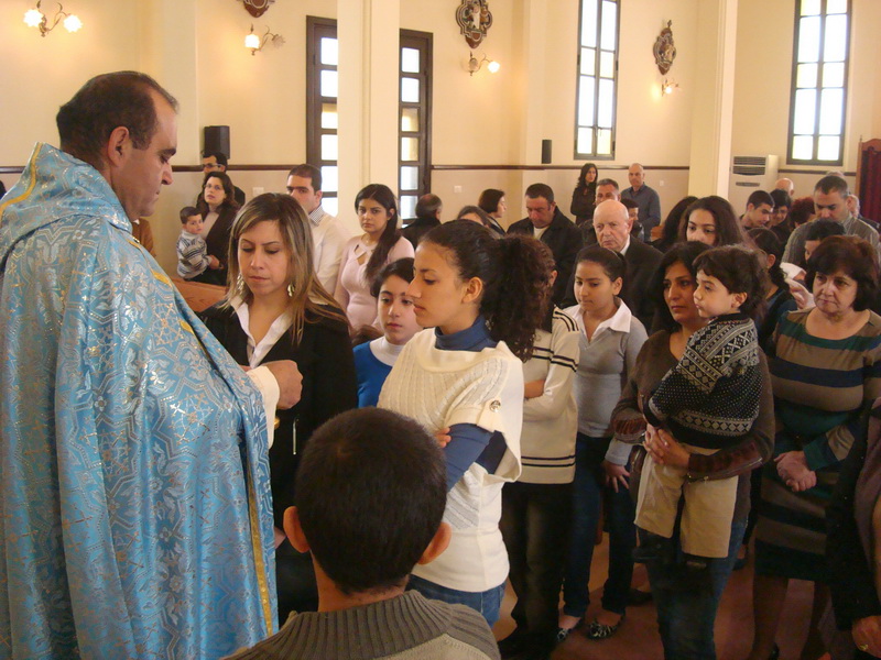 احتفال بقداس عيد بشارة السيدة العذراء في مرجعيون