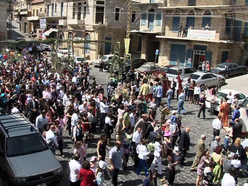 DSC06382 FOTO GEORGE ACHY - من زياح الشعانين في مرجعيون