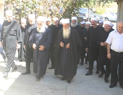 مشايخ خلوات البياضة في حاصبيا