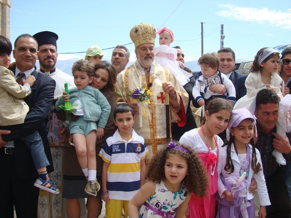 زياح احد الشعانين في مرجعيون