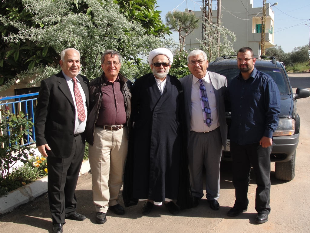 صورة تذكارية مع سماحة المفتي