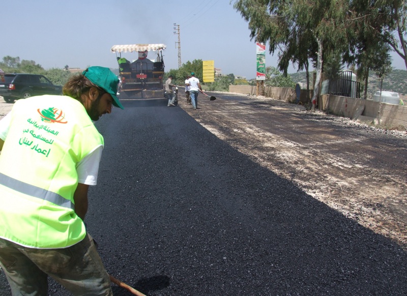 أشغال أوتوستراد مرجعيون ـ الناقورة الدولي