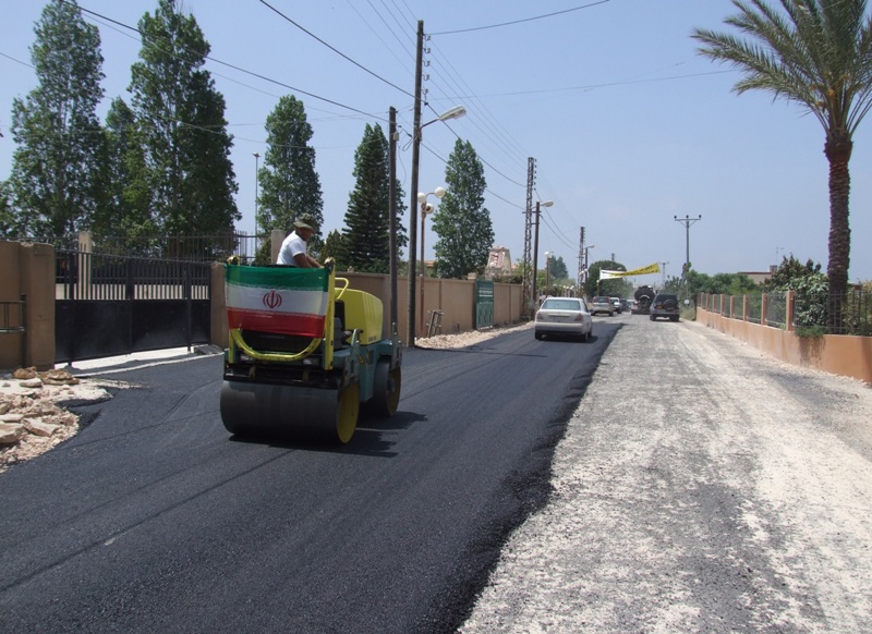 أشغال أوتوستراد مرجعيون ـ الناقورة الدولي