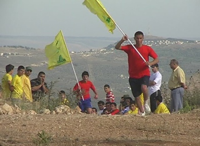 سباق  ماراتوني من موقع الطاهر الى موقع الدبشة لنزع علم الإحتلال