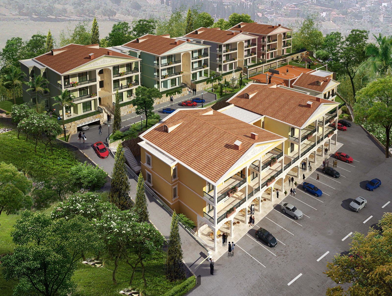 Spring Residence: مشروع سكني راقي.. تحتاجه الخيام