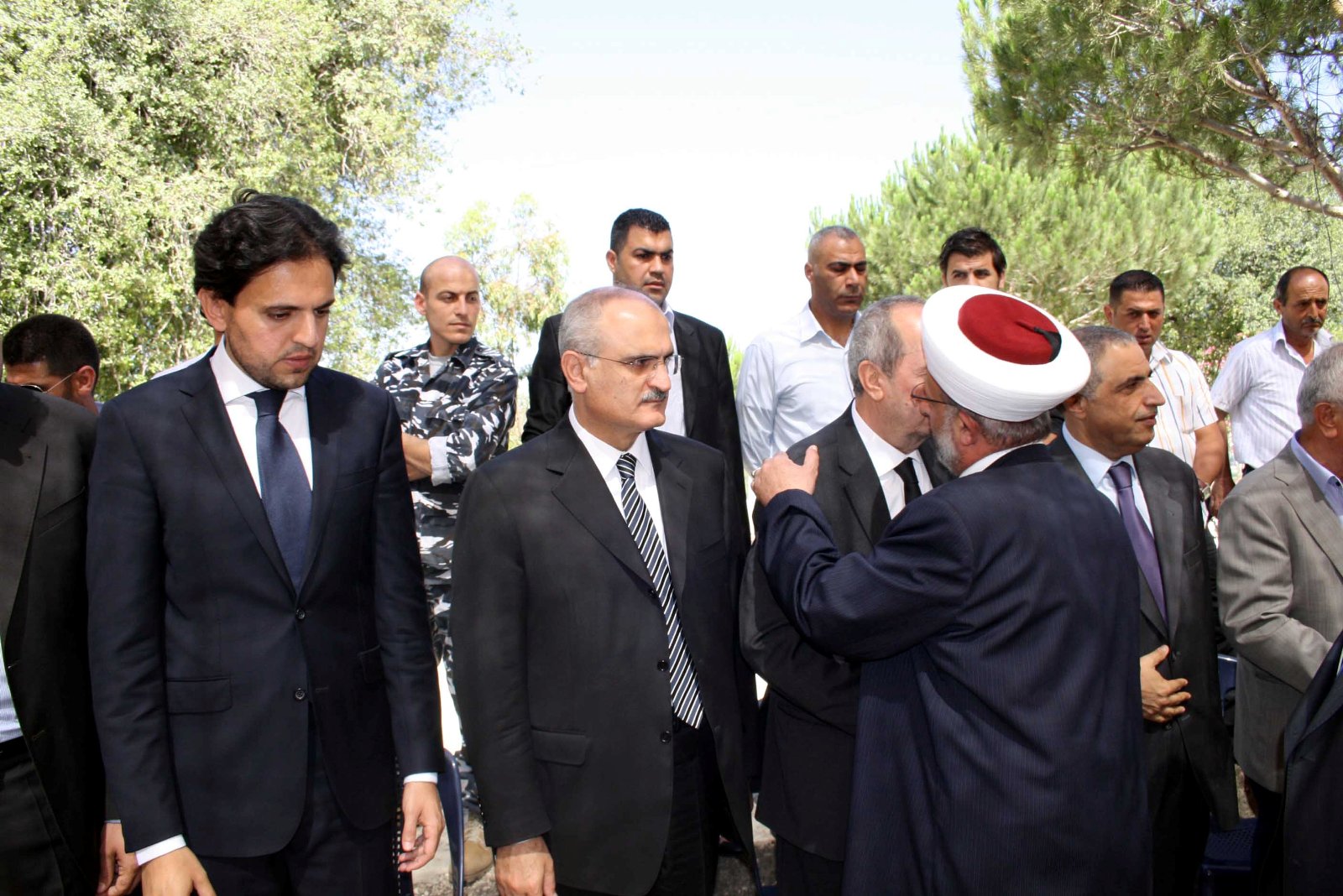 القنصل مجدي رمضان يتقبل التعازي بوالده الراحل