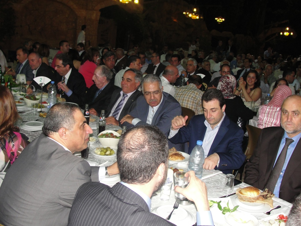 ابو فاعور في حفل دعم صندوق المريض في البحصاصة