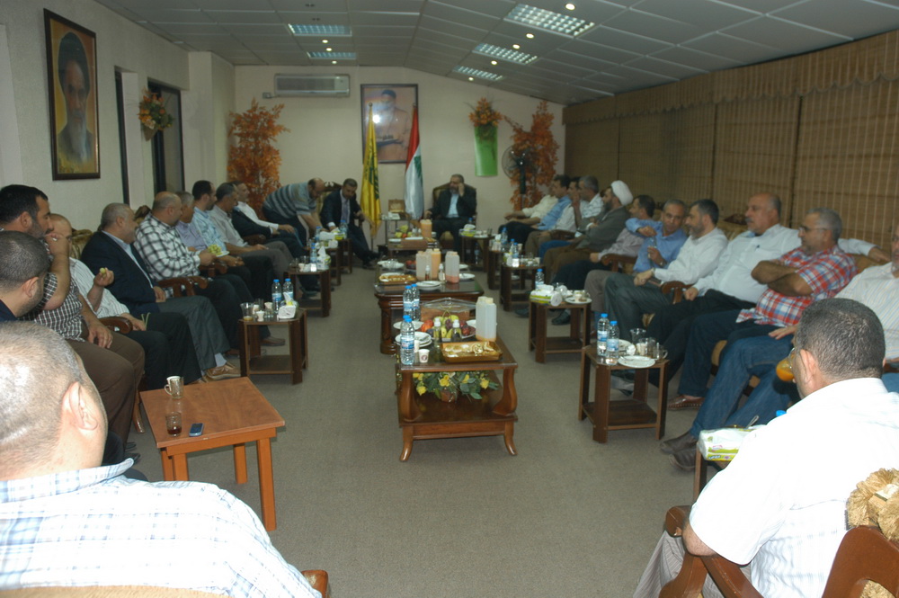 قيادتا حزب الله وحركة أمل في منطقة الجنوب في اجتماعهما الدوري في النبطية