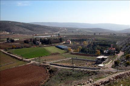 جانب من سهل المئذنة في كفررمان («السفير»)