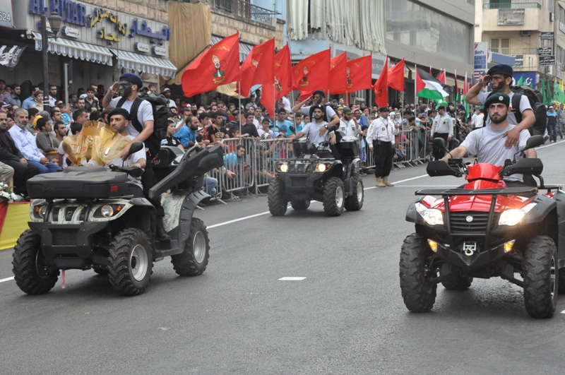 كشافة الامام المهدي تحيي يوم القدس العالمي في النبطية‎
