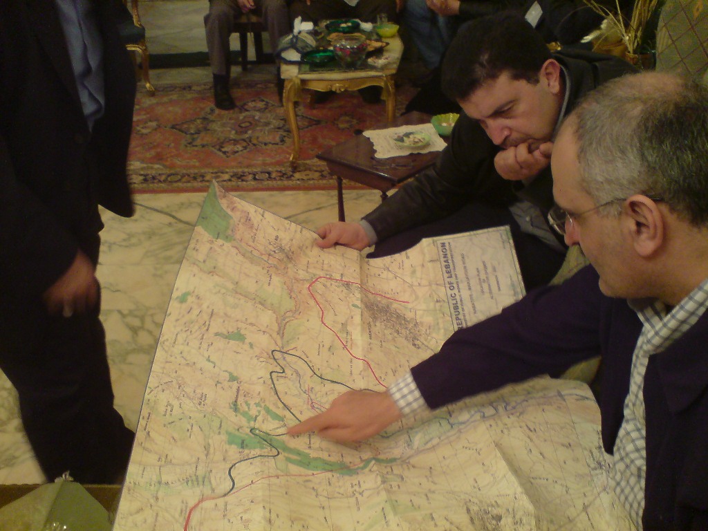 الحاج علي حسن خليل والمهندس جلال عبدالله