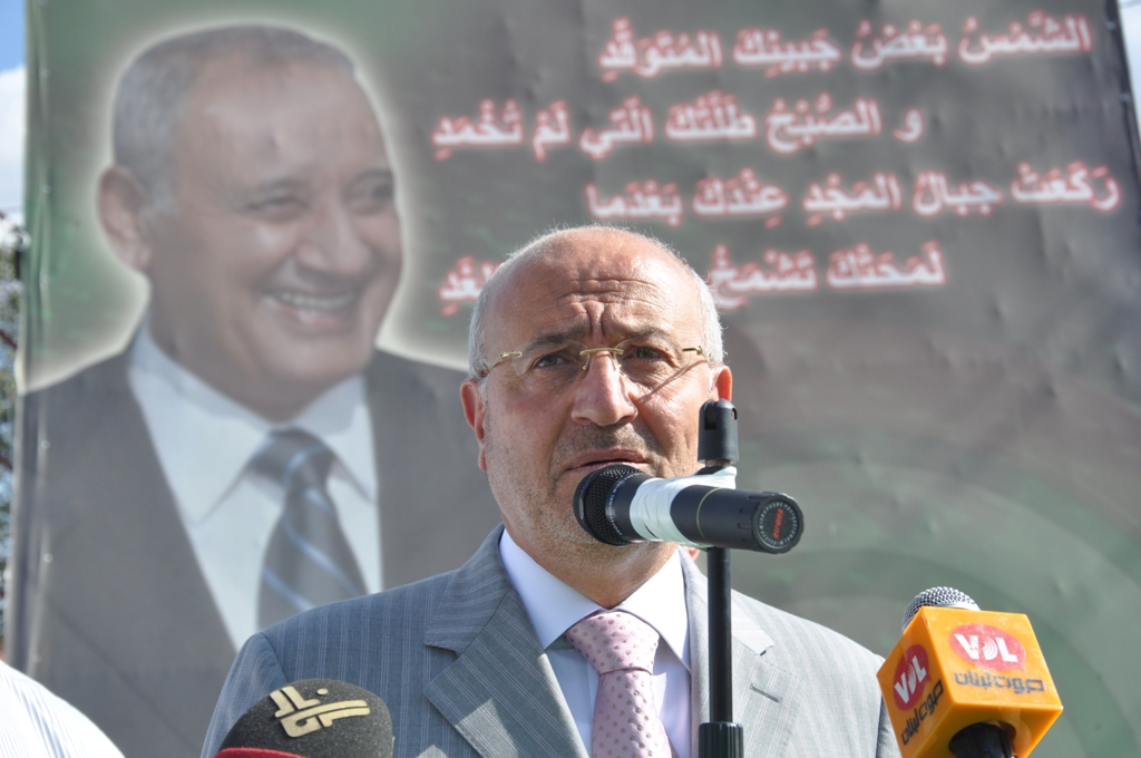 وضع حجر الاساس لاوتوستراد النبطية – مرجعيون باحتفال في كفررمان