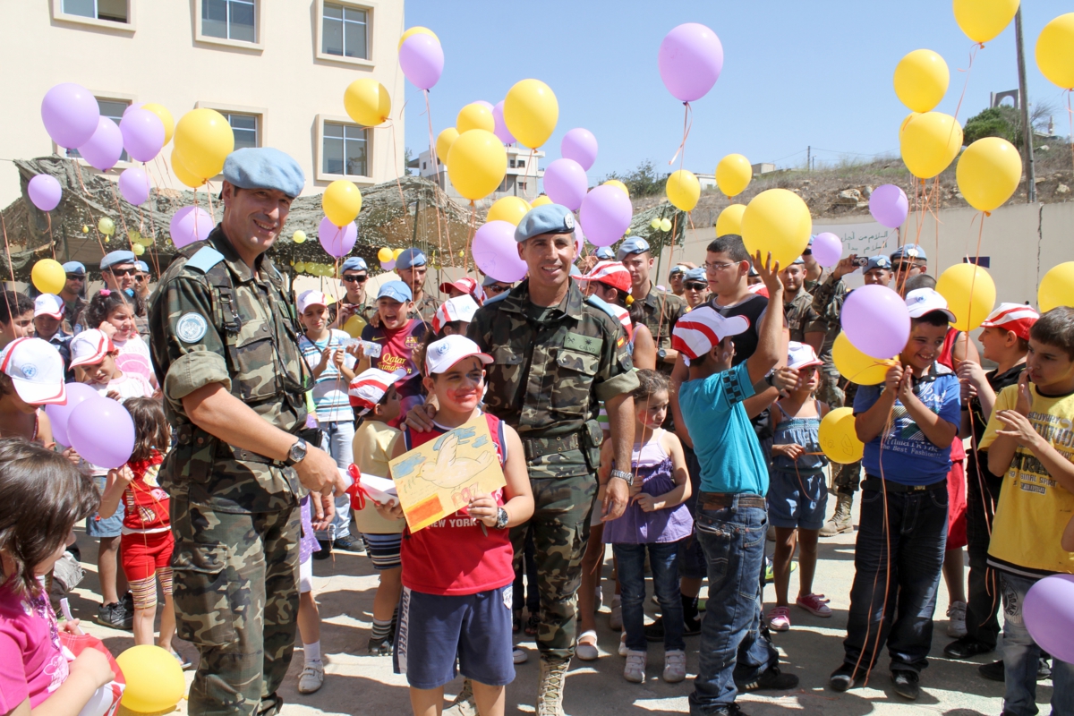'طلاب القليعة أقاموا نشاطات بمناسبة اليوم العالمي للسلام