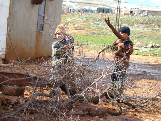  الصقيع أو الحرب.. حكاية نزوح