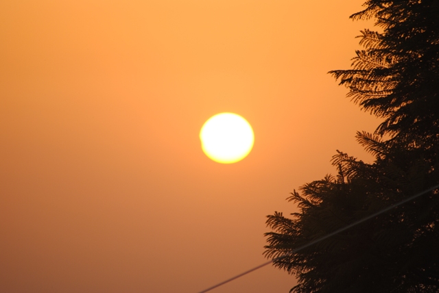 شهدت المناطق اللبنانية كسوفا جزئيا للشمس