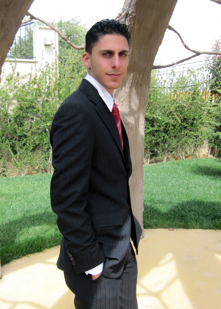 محمد ابراهيم والد الطفل أحمد.. المولود الجديد