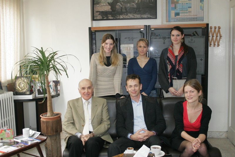 يورغ مونتاني يزور مؤسسة عامل في المصيطبة