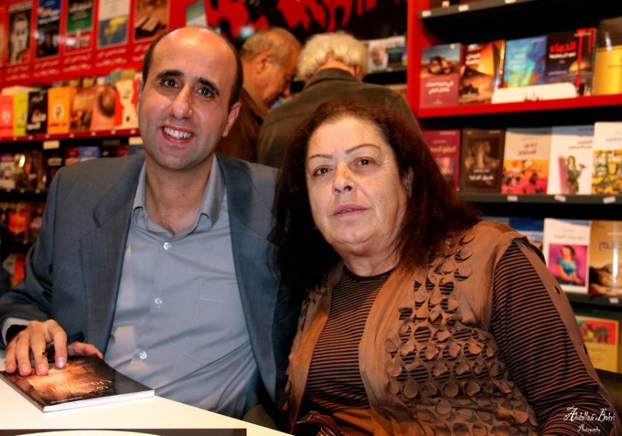 المحامي باسل عبدالله مع عمّته رباب