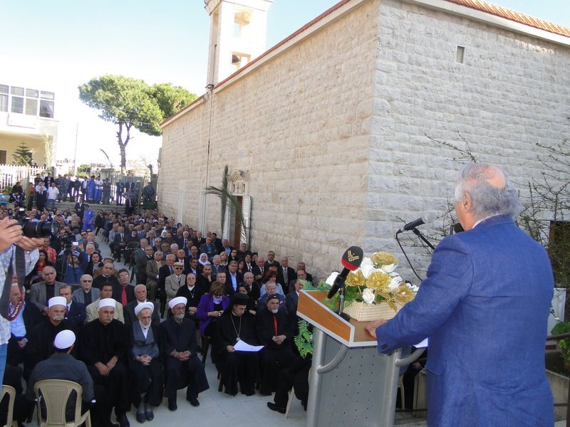 مدينة النبطية تحيي عيد البشارة بإحتفال نظمه النادي الحسيني