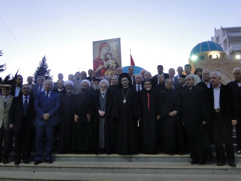مدينة النبطية تحيي عيد البشارة بإحتفال نظمه النادي الحسيني