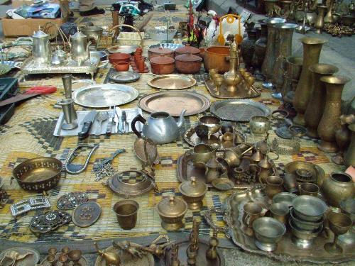 المعروضات من النحاسيات