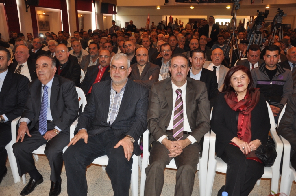 مهرجان سياسي حاشد في النبطية تكريماً للزعيم الفنزويلي هوغو تشافيز‎