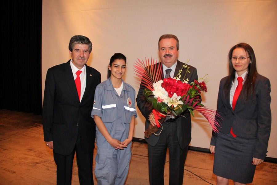 تكريم متطوعي الصليب الاحمر اللبناني في النبطية