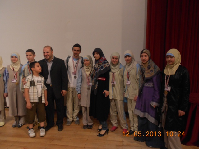 مدرسة عيسى بن مريم - الخيام تحرز المرتبة الأولى في مباراة العلوم