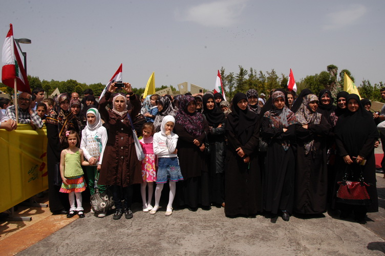 حشد من المستقبلين لمفتي سوريا