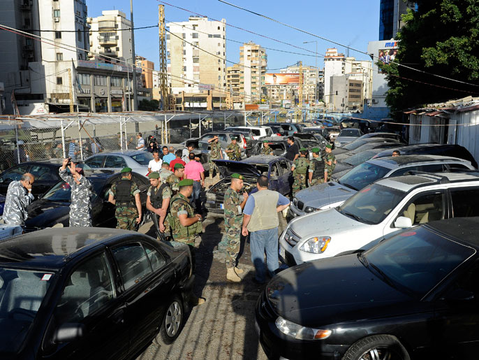 صاروخان يصيبان الشياح ويقلقان لبنان