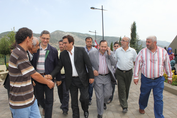 جورج قرداحي يزور معلم مليتا الجهادي السياحي