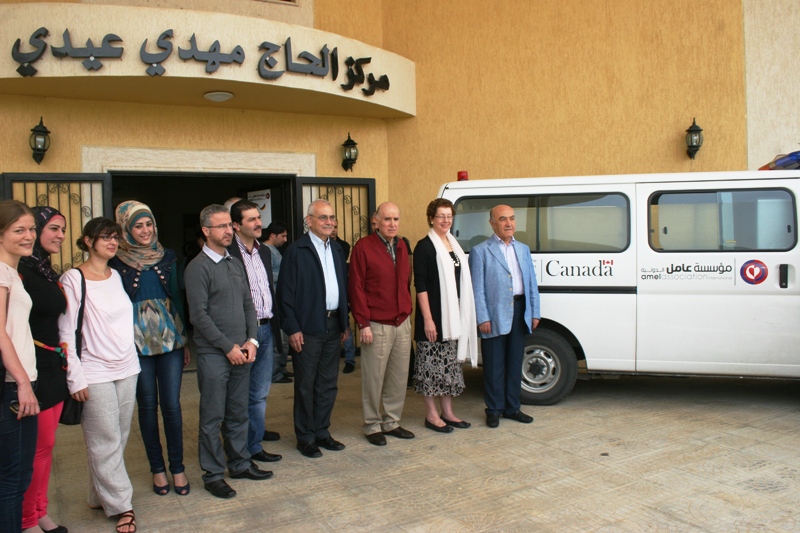 سفيرة كندا هيلاري شايلدز – ادامز  تزور مراكز عامل في كامد اللوز ومشغرة