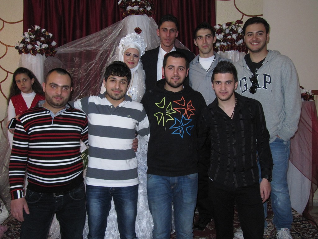 زفاف محمد أحمد ابراهيم ودانا أسعد فواز