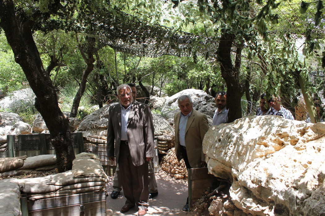 والد الامين العام لحزب الله السيد حسن نصر الله السيد عبد الكريم نصر الله  في مليتا‎