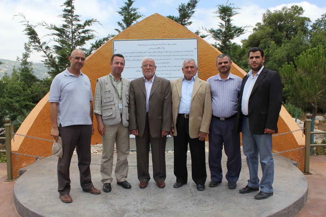 والد الامين العام لحزب الله السيد حسن نصر الله السيد عبد الكريم نصر الله  في مليتا‎