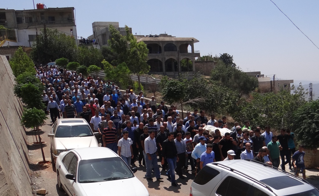  تشييع فقيدة الخيام الغالية بتول أحمد ديب