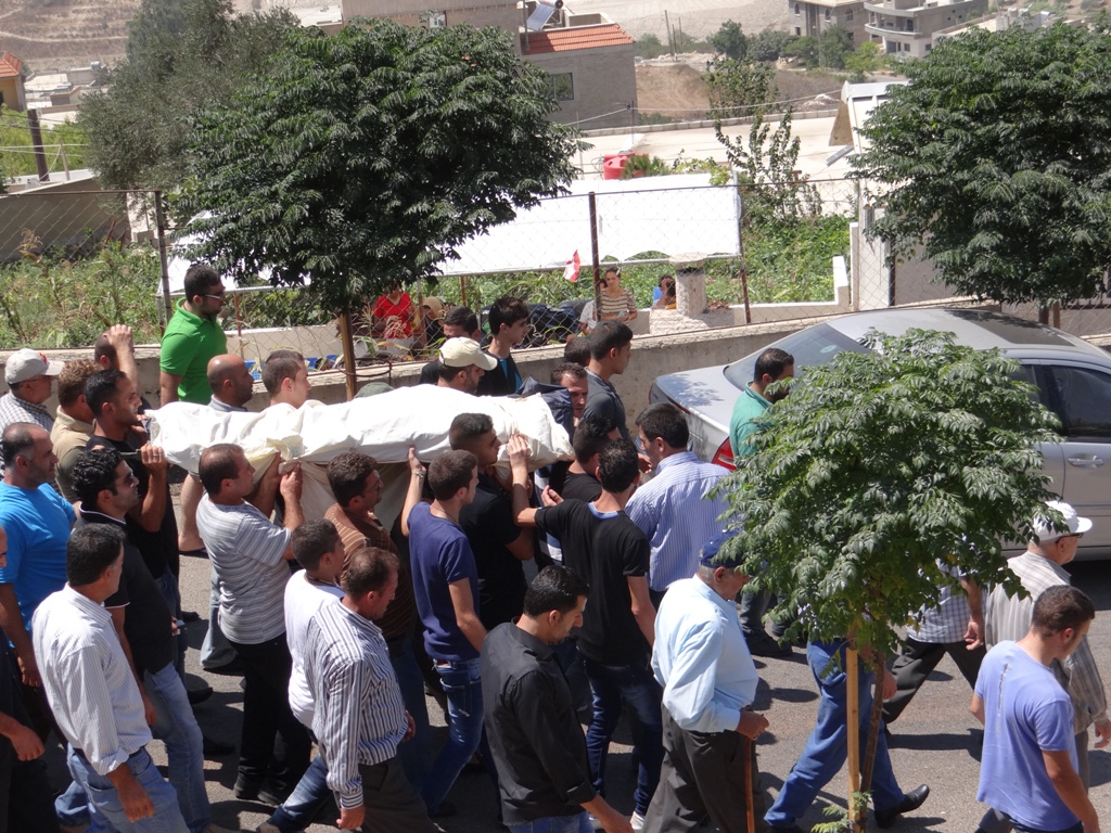  تشييع فقيدة الخيام الغالية بتول أحمد ديب